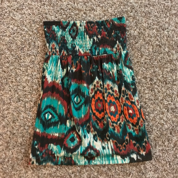 Licorice strapless top - Picture 3 of 6